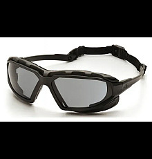 Окуляри захисні з ущільнювачем Pyramex Highlander-PLUS Anti-Fog, сірі