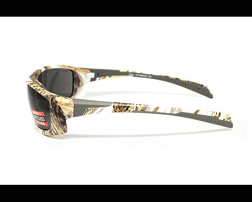 Окуляри захисні Global Vision Hercules-5 White Camo, сірі