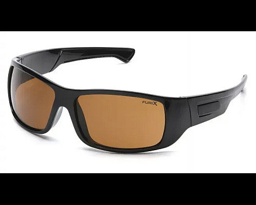 Окуляри захисні Pyramex Furix Anti-Fog, коричневі