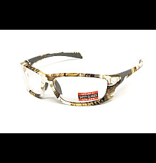 Окуляри захисні Global Vision Hercules-5 White Camo, прозорі