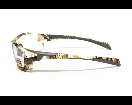 Окуляри захисні Global Vision Hercules-5 White Camo, прозорі