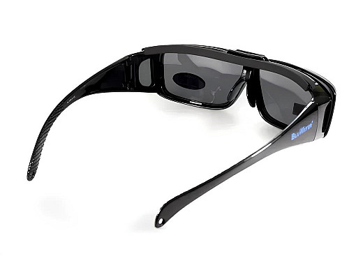 Окуляри поляризаційні BluWater Flip-IT Polarized, чорні