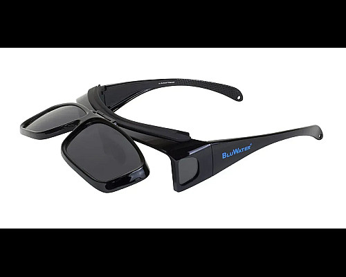 Окуляри поляризаційні BluWater Flip-IT Polarized, чорні