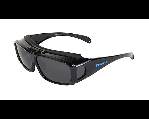 Окуляри поляризаційні BluWater Flip-IT Polarized, чорні