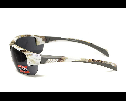 Окуляри захисні Global Vision Hercules-7 White Camo, сірі