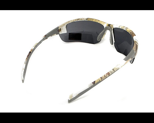Окуляри захисні Global Vision Hercules-7 White Camo, сірі