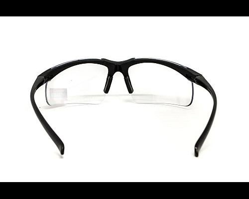 Окуляри захисні біфокальні Global Vision Apex Bifocal +2.0, прозорі