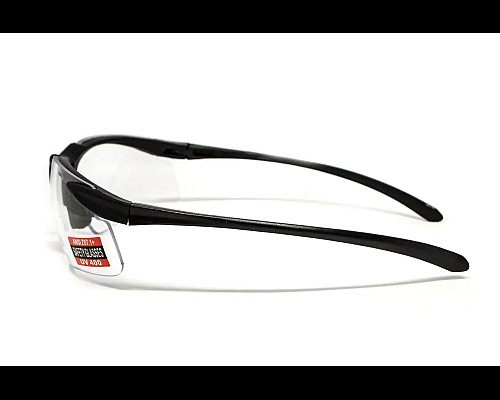 Окуляри захисні біфокальні Global Vision Apex Bifocal +2.0, прозорі