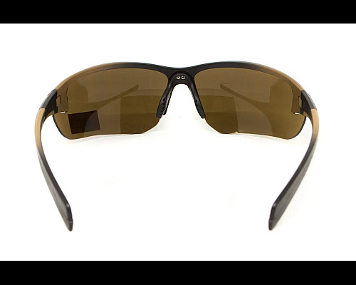 Окуляри захисні Global Vision Hercules-7 Black-Brown, коричневі