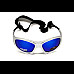 Окуляри поляризаційні BluWater Hydro Silver Polarized Anti-Fog, сині