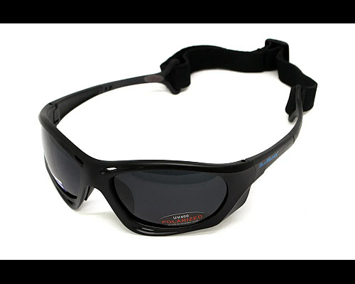 Окуляри поляризаційні BluWater Hydro Polarized Anti-Fog, чорні