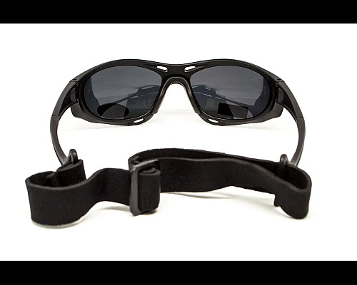 Окуляри поляризаційні BluWater Hydro Polarized Anti-Fog, чорні
