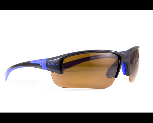 Окуляри поляризаційні BluWater Samson-3 Polarized, коричневі