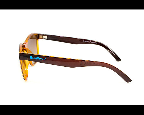 Окуляри поляризаційні BluWater Saltee Polarized, коричневі