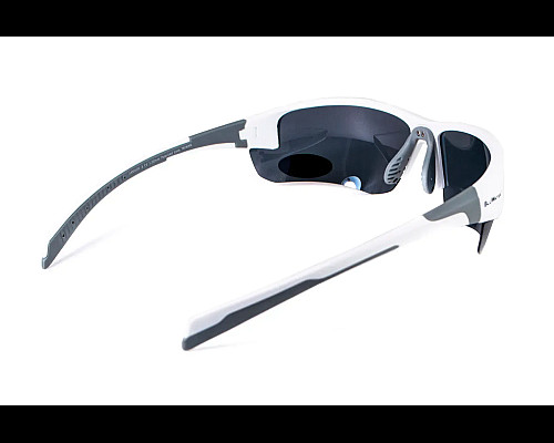 Окуляри BluWater Samson-3 White Polarized (gray), сірі