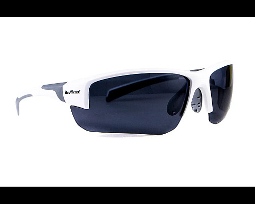 Окуляри BluWater Samson-3 White Polarized (gray), сірі