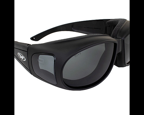 Окуляри захисні з ущільнювачем Global Vision Outfitter Anti-Fog, чорні