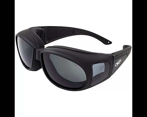 Окуляри захисні з ущільнювачем Global Vision Outfitter Anti-Fog, чорні