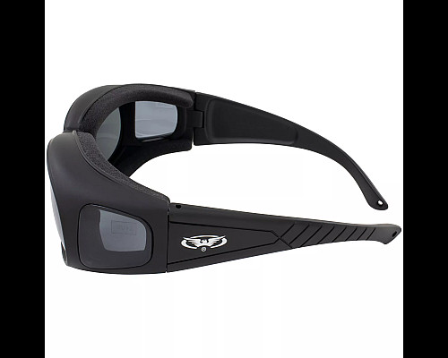 Окуляри захисні з ущільнювачем Global Vision Outfitter Anti-Fog, чорні