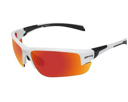 Окуляри захисні Global Vision Hercules-7 White, червоні