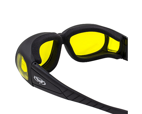 Окуляри захисні з ущільнювачем Global Vision Outfitter Anti-Fog, жовті