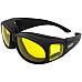 Окуляри захисні з ущільнювачем Global Vision Outfitter Anti-Fog, жовті