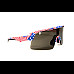 Окуляри захисні Global Vision Holeshot USA Flag, сірі
