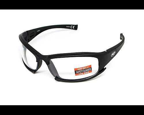 Окуляри захисні фотохромні Global Vision Assault Photochromic Anti-Fog, прозорі