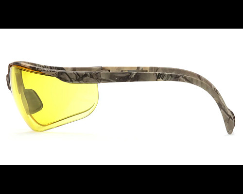 Окуляри захисні Pyramex Venture-2 Camo, жовті