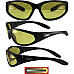 Окуляри захисні фотохромні Global Vision Hercules-1 Photochromic, жовті