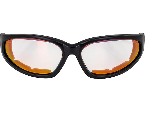 Окуляри захисні фотохромні Global Vision Hercules-1 PLUS Photochromic Anti-Fog, червоні