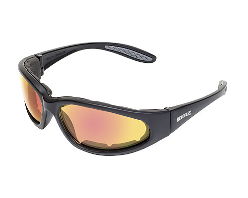 Окуляри захисні фотохромні Global Vision Hercules-1 PLUS Photochromic Anti-Fog, червоні