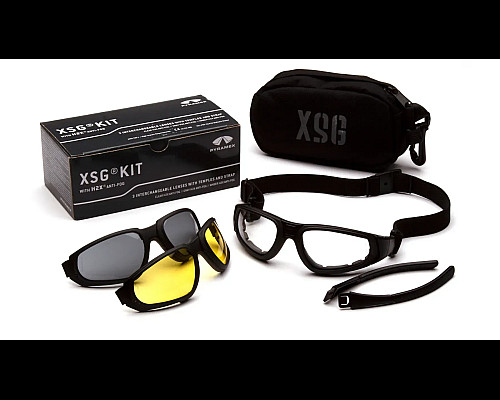 Окуляри захисні зі змінними лінзами Pyramex XSG Kit Anti-Fog