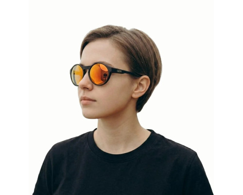 Окуляри захисні GOG Manaslu Photochromic Cat.2-4, чорно-сині