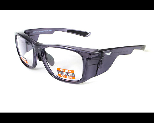 Окуляри під діоптрії Global Vision RX-T Gloss Black RX-able, прозорі