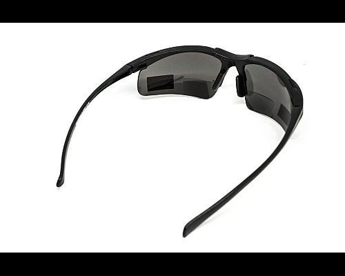 Окуляри захисні біфокальні Global Vision Apex Bifocal +2.0, сірі