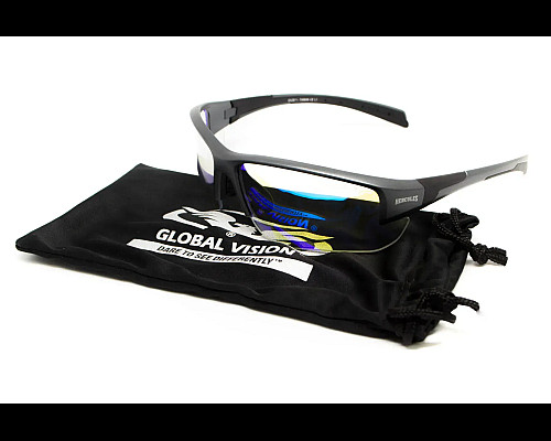 Окуляри захисні фотохромні Global Vision Hercules-7 Photochromic Anti-Fog, сині