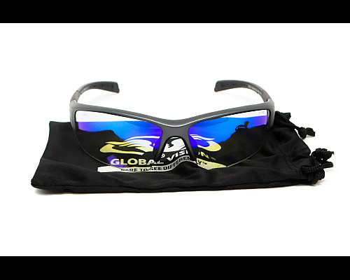 Окуляри захисні фотохромні Global Vision Hercules-7 Photochromic Anti-Fog, сині