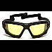 Окуляри захисні з ущільнювачем Pyramex i-Force Slim Anti-Fog, жовті