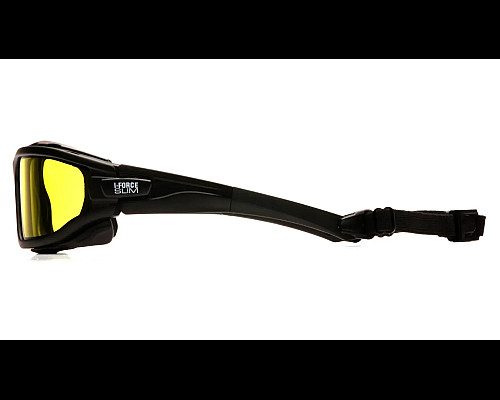 Окуляри захисні з ущільнювачем Pyramex i-Force Slim Anti-Fog, жовті