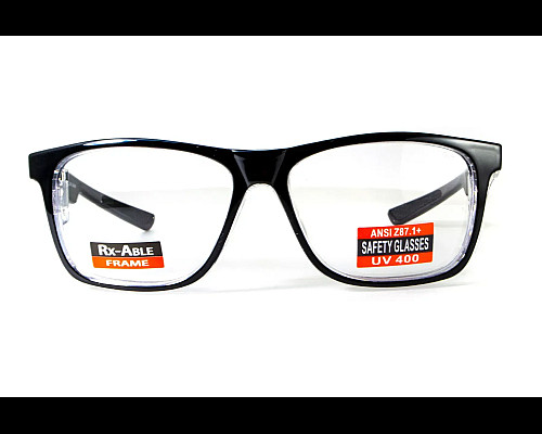 Окуляри під діоптрії Global Vision RX-T Сrystal Black (rx-able), прозорі