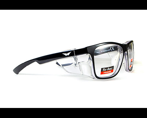 Окуляри під діоптрії Global Vision RX-T Сrystal Black (rx-able), прозорі