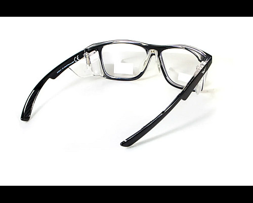 Окуляри під діоптрії Global Vision RX-T Сrystal Black (rx-able), прозорі