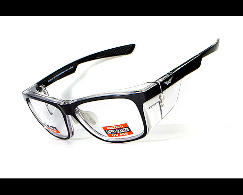 Окуляри під діоптрії Global Vision RX-T Сrystal Black (rx-able), прозорі