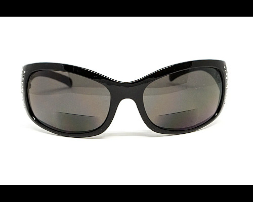 Окуляри захисні біфокальні Global Vision Marilyn-2 Bifocal (+2.5), чорні