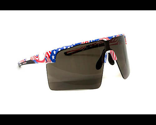 Окуляри захисні Global Vision Onyx USA Flag