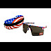 Окуляри захисні Global Vision Onyx USA Flag