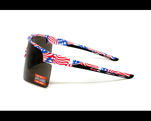 Окуляри захисні Global Vision Onyx USA Flag