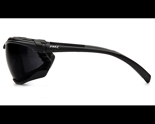 Окуляри захисні з ущільнювачем Pyramex Proximity Anti-Fog, сірі