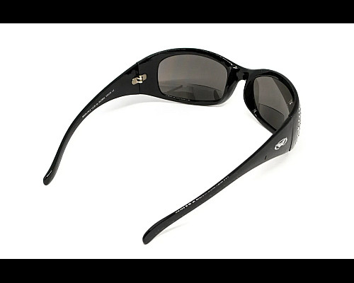 Окуляри захисні біфокальні Global Vision Marilyn-2 Bifocal (+3.0), чорні
